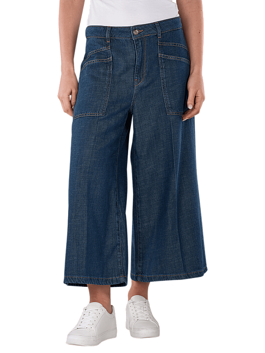 Mos Mosh Culotte Arge Jeans Wide Leg Cropped Damen Jeans