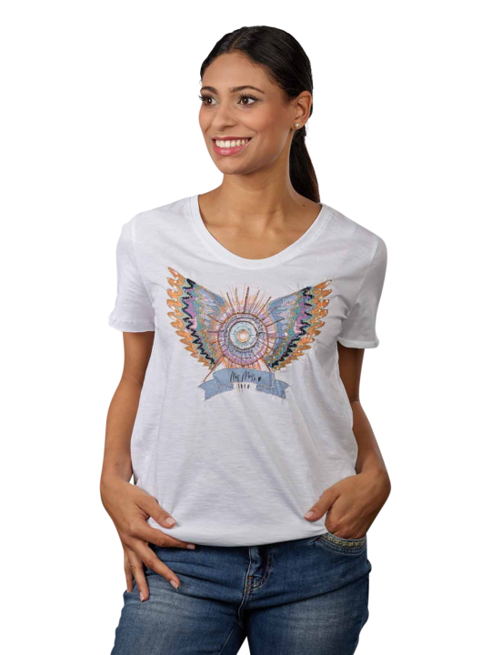 Mos Mosh Short Sleeve Gethi Deco T-Shirt Women's T-Shirt