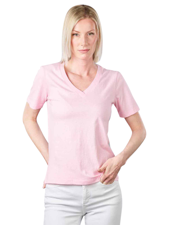 Mos Mosh Short Sleeve Ziva T-Shirt V-Neck T-Shirt Femme