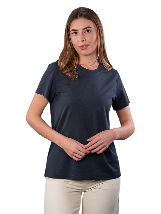 Mos Mosh Dala Basic T-Shirt V-Neck Damen T-Shirt