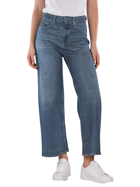 Opus Pants Calina Cruise Jeans Wide Leg Sweat Denim Look Women's Jeans