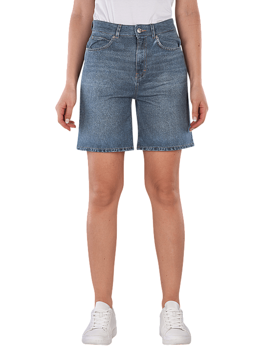 Opus Pants Cydra Cruise Shorts Sweat Denim Look Damen Shorts