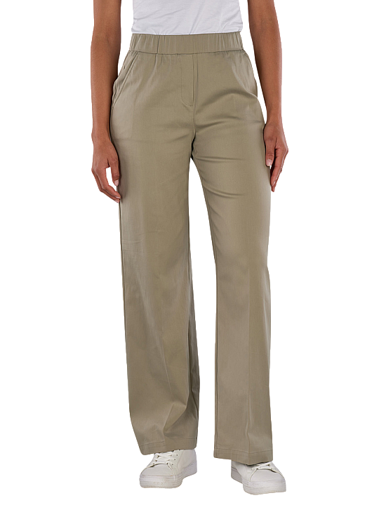 Opus Pants Mucia Base Chino Wide Leg Women's Pant