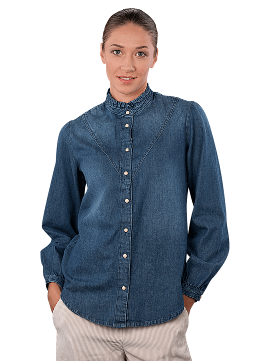 Pepe Jeans Denim Blouse Regular Fit Long Sleeve Damen Bluse