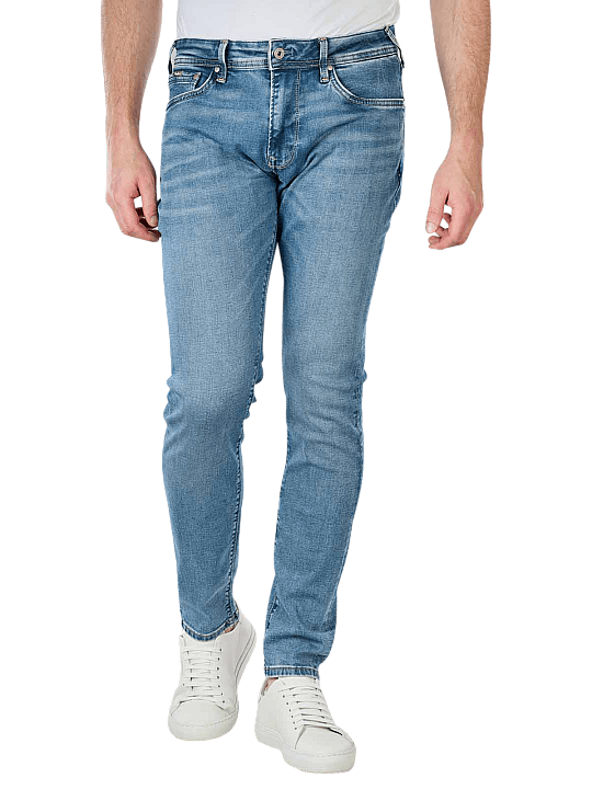 Pepe Jeans Stanley Tapered Fit Powerflex Wiser Wash Herren Jeans