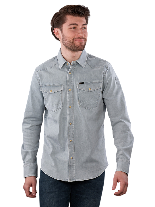 PME Legend Denim Shirt Herren Hemd