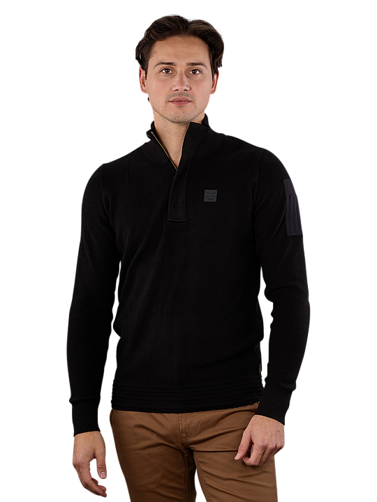 PME Legend Pullover Half Zip Cotton Knit Herren Pullover