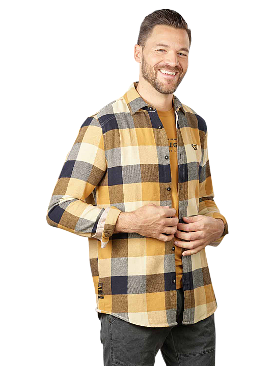 PME Legend Shirt Regular Fit Heavy Cotton Twill Check Herren Hemd