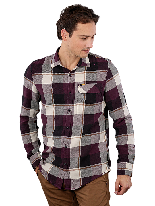 PME Legend Shirt Regular Fit Flanel Check Herren Hemd