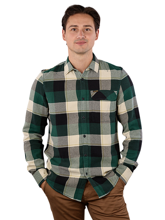 PME Legend Shirt Regular Fit Flanel Check Herren Hemd