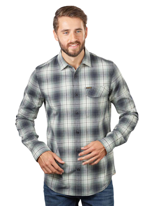 PME Legend Long Sleeve Shirt Twill Check Chemise Homme