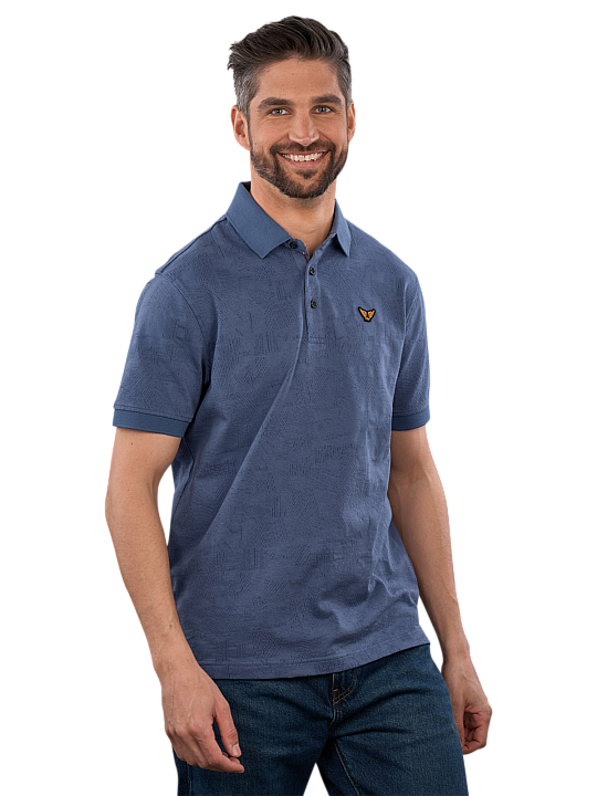 PME Legend Polo Jacquard Jersey Chemise Polo Homme