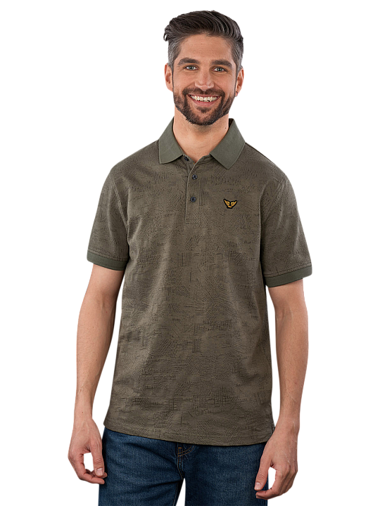 PME Legend Polo Jacquard Jersey Chemise Homme