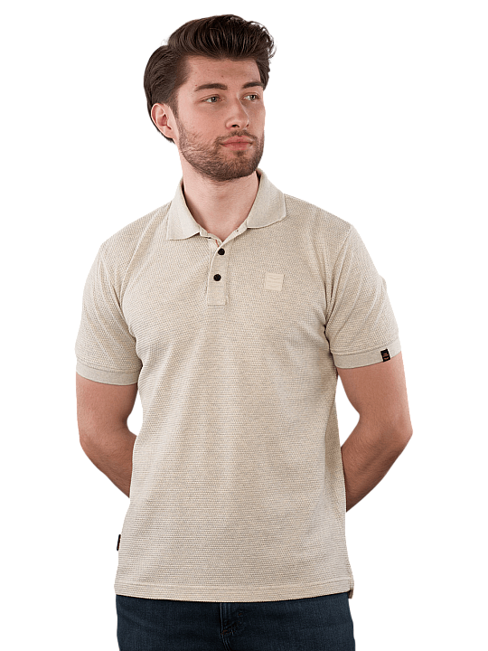 PME Legend Polo Popcorn Jersey Herren Polo Shirt
