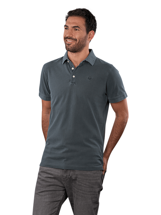 PME Legend Poloshirt Regular Fit Pique Garment Dye Herren Polo Shirt