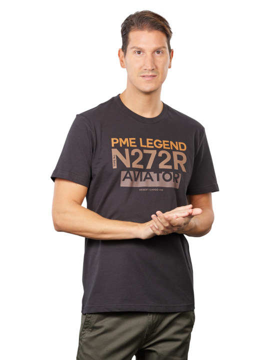 PME Legend Printed T-Shirt Crew Neck Herren T-Shirt