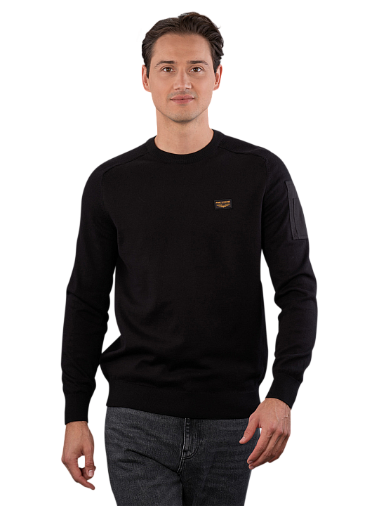 PME Legend Pullover American Classic Single Jersey Knit Herren Pullover