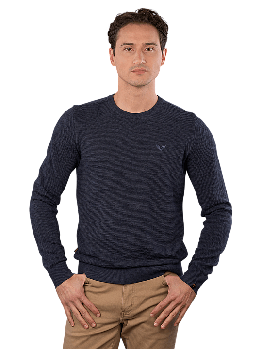 PME Legend Pullover Crew Neck Cotton Modal Herren Pullover