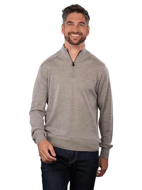 PME Legend Pullover Half Zip Merino Melange Herren Pullover