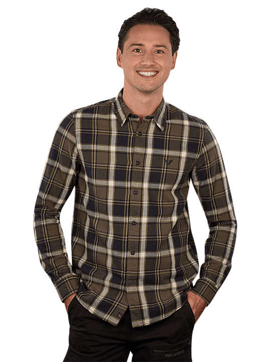PME Legend Shirt Longsleeve Check Herren Hemd