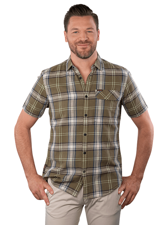 PME Legend Shirt Regular Fit Check Herren Hemd