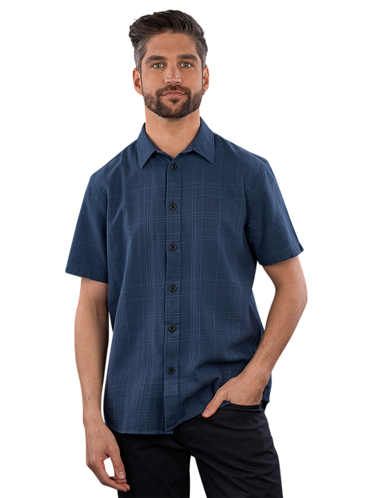 PME Legend Shirt Short Sleeve Slubgrid Chemise Homme