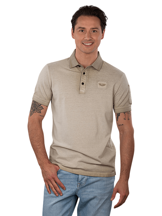 PME Legend Short Sleeve Polo Cold Dye Pique Chemise Polo Homme
