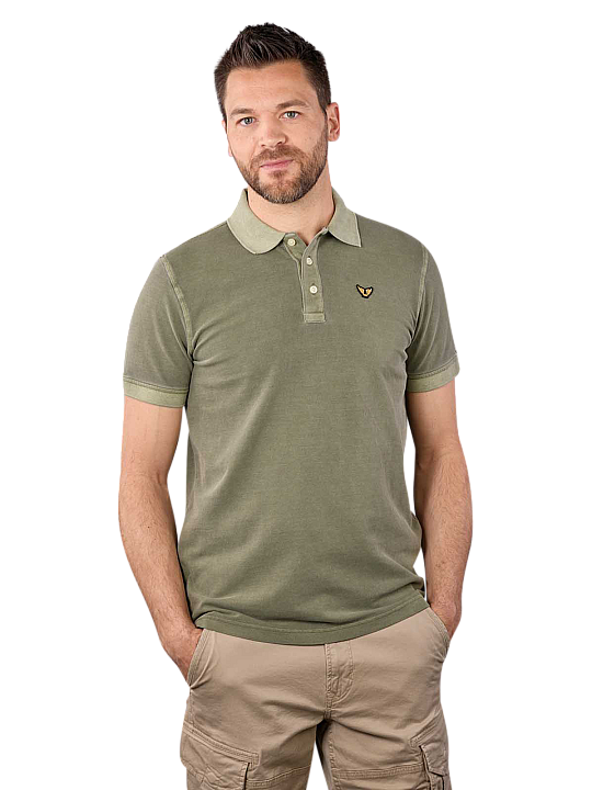 PME Legend Poloshirt Regular Fit Pique Garment Dye Herren Polo Shirt