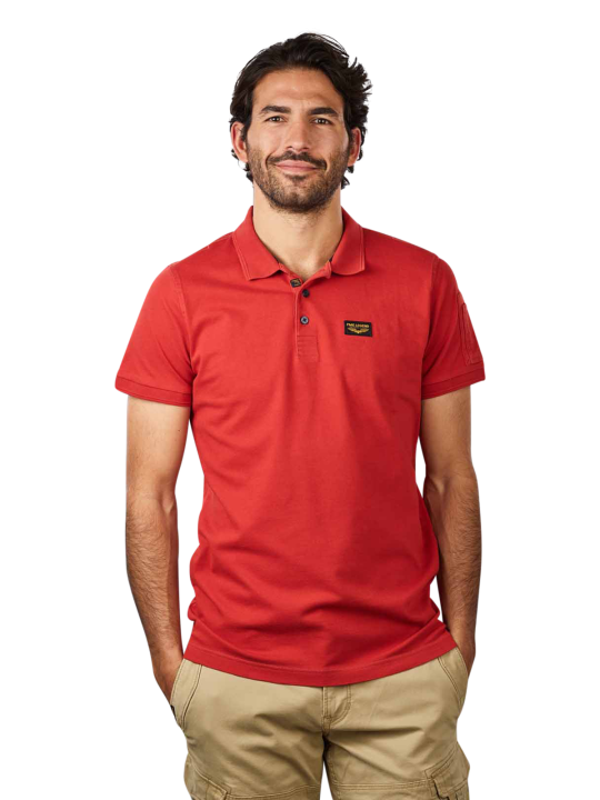 PME Legend Short Sleeve Polo Trackway Herren Polo Shirt