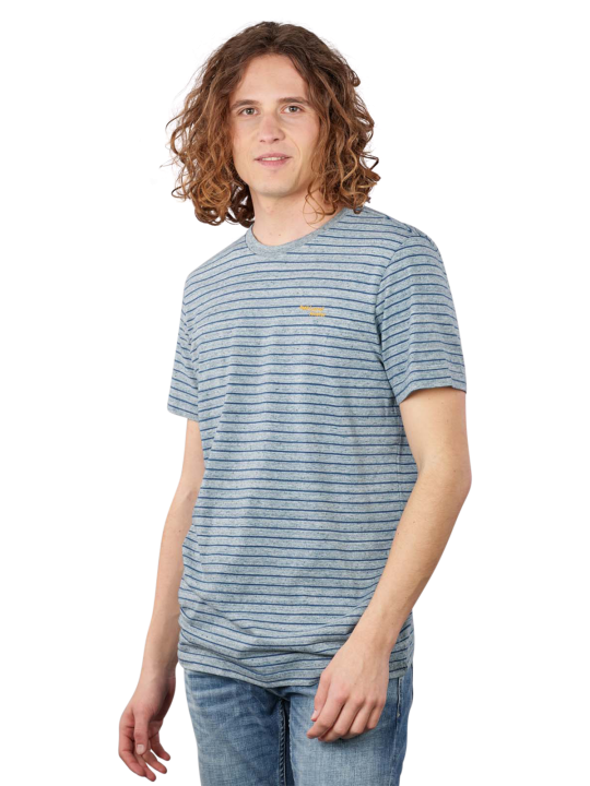 PME Legend Short Sleeve T-Shirt Jersey Stripes Herren T-Shirt