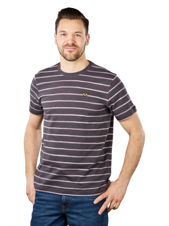 PME Legend Space T-Shirt Striped Jersey T-Shirt Homme