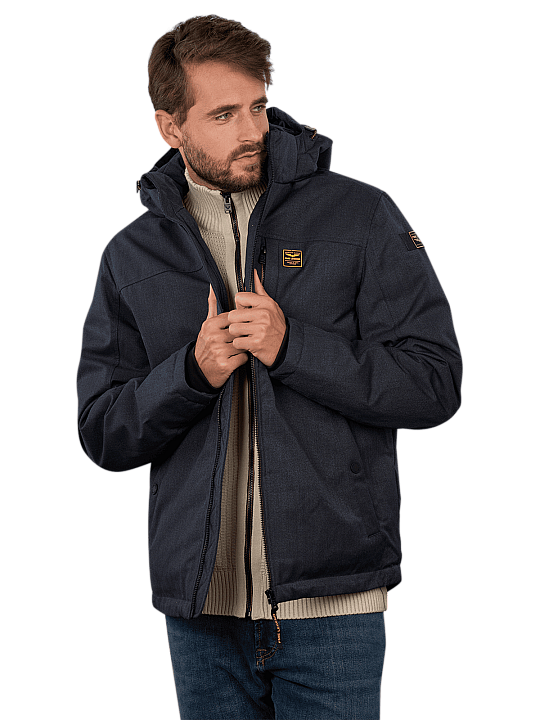 PME Legend Strator Jacket Semi Long Melange Twill Men's Jacket