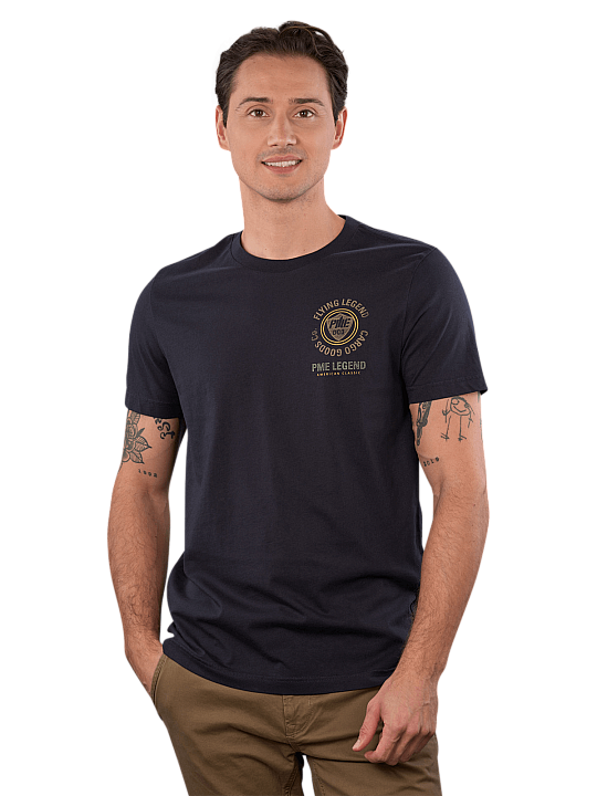 PME Legend T-Shirt Crew Neck Single Jersey Herren T-Shirt