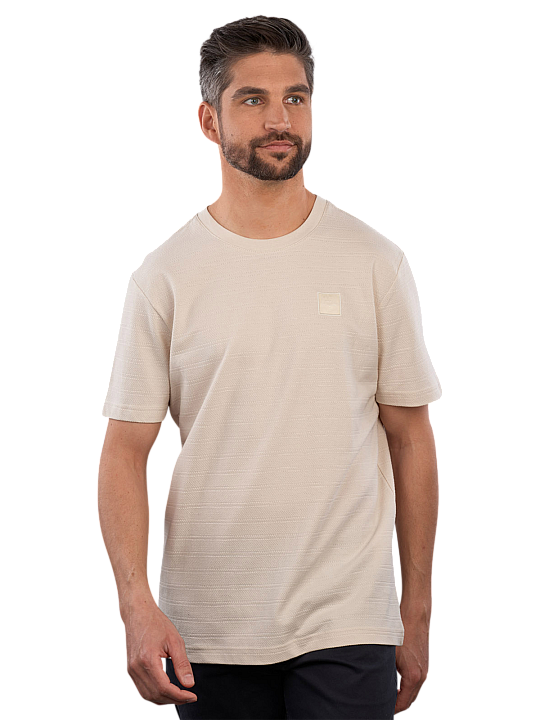 PME Legend T-Shirt Round Neck Jacquard Striped T-Shirt Homme