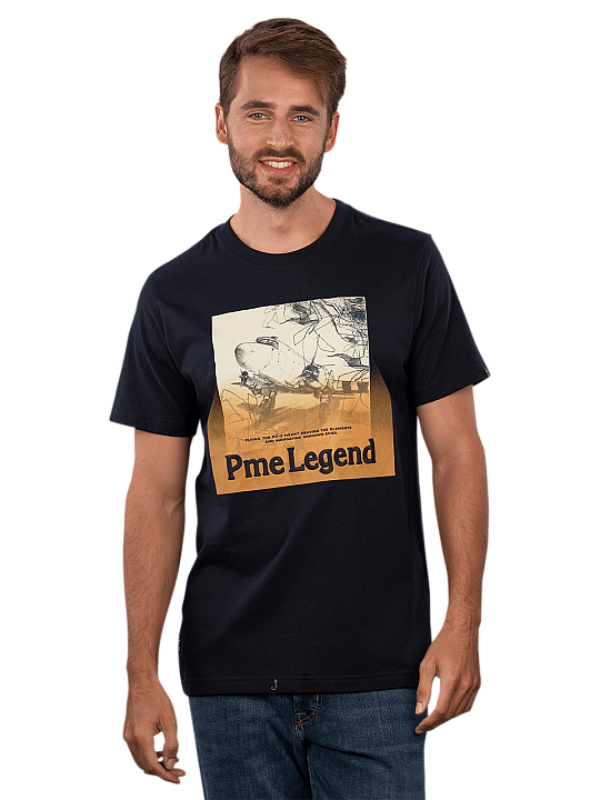PME Legend T-Shirt Single Jersey Graphic Herren T-Shirt