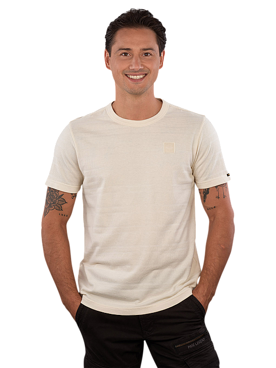 PME Legend T-Shirt Waffle Jersey Stripe Herren T-Shirt