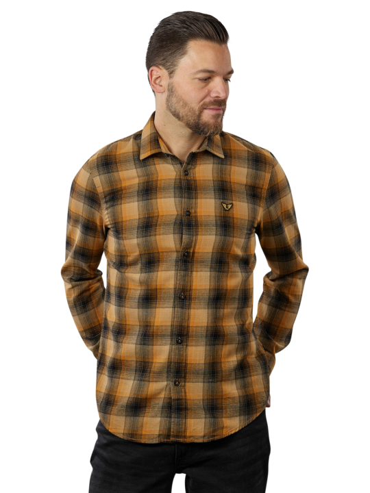 PME Legend Twill Check Shirt Long Sleeve Chemise Homme