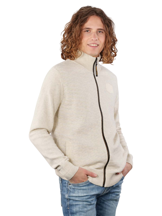 PME Legend Zip Jacket Structure Cotton Men's Sweater