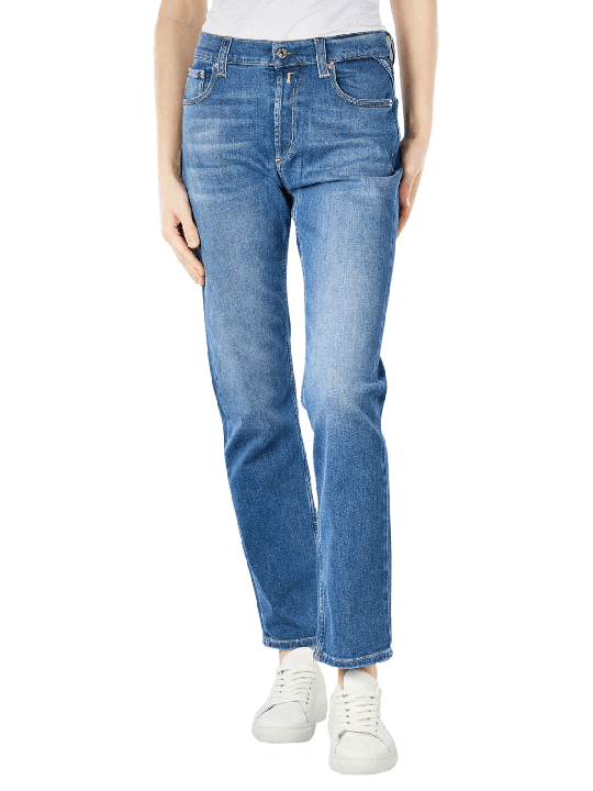 Replay Maijke Jeans Straight Cropped Fit Damen Jeans