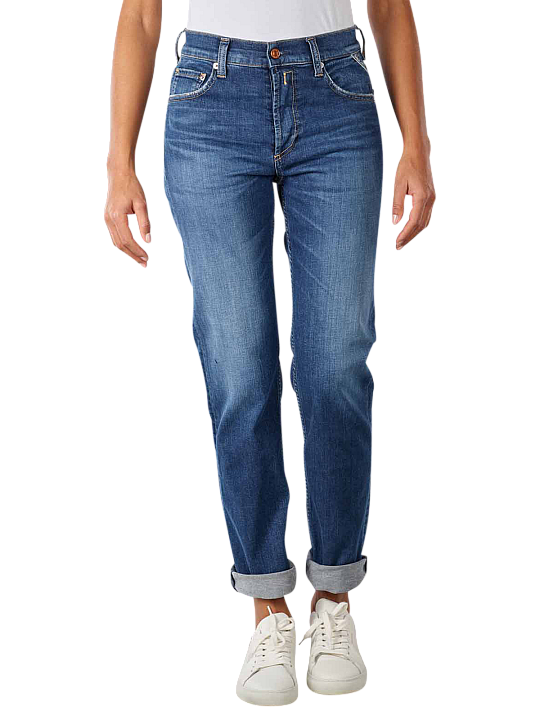 Replay Maijke Jeans Straight Fit Damen Jeans