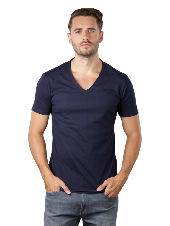 Replay Short Sleeve T-Shirt V Neck T-Shirt Homme