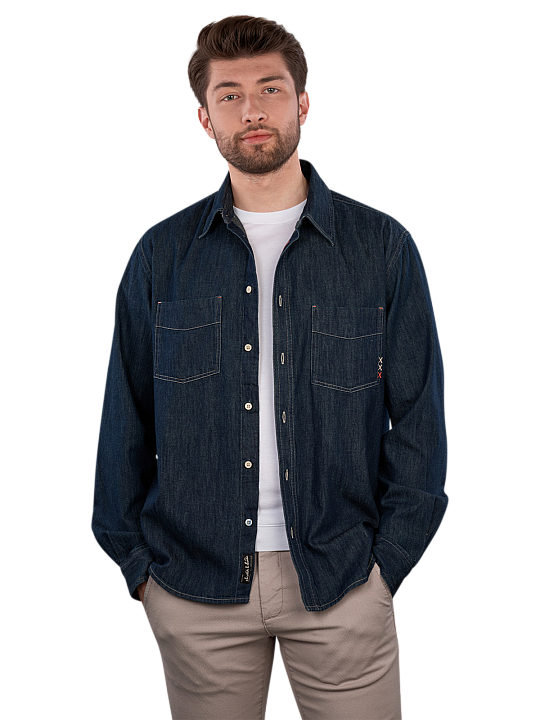 Scotch & Soda Denim Shirt Relaxed Fit Chemise Homme