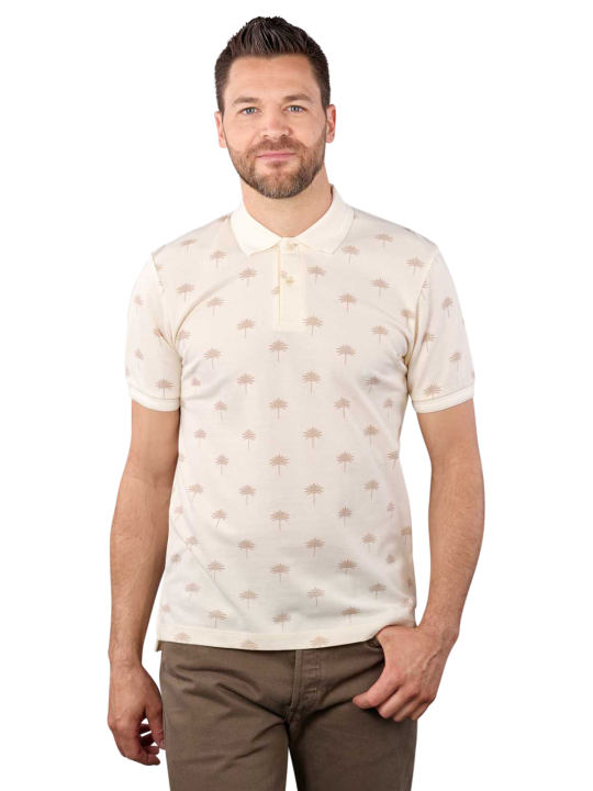 Scotch & Soda Minimal Printed Polo Shirt Short Sleeve Herren Polo Shirt