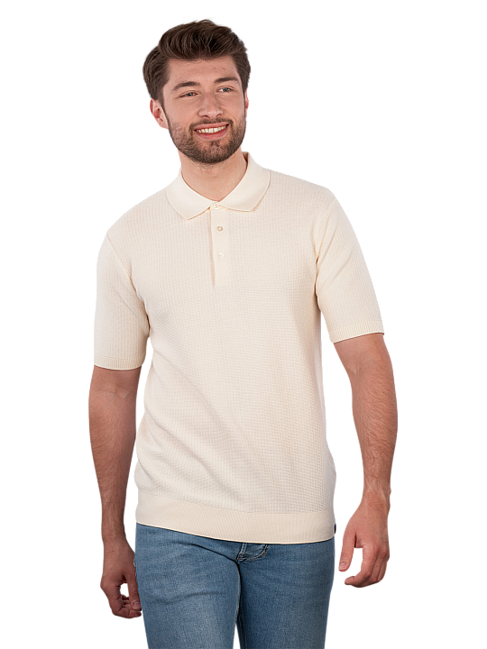 Scotch & Soda Polo Shirt Structured Knit Men's Polo Shirt