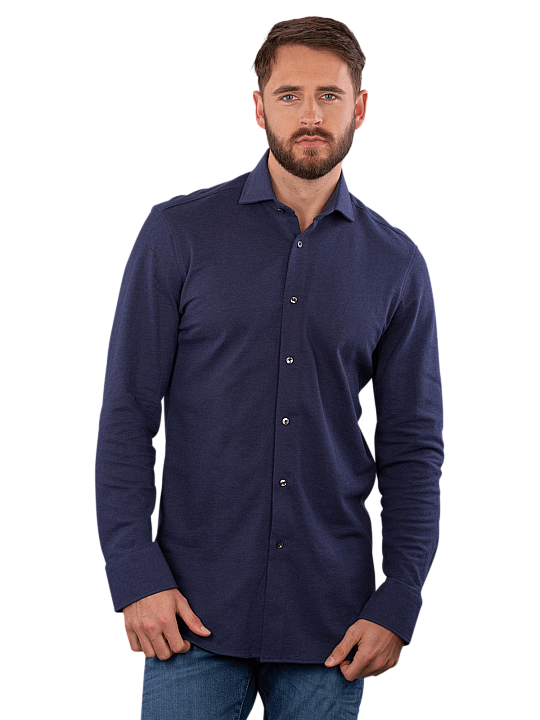 The Basics Shark Shirt Modern Fit Easy Care Herren Hemd