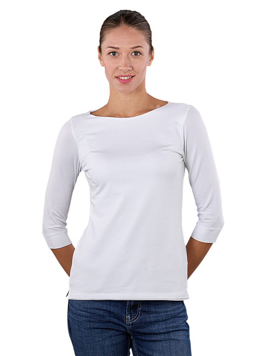 Thylie Bridget T-Shirt 3/4 Sleeve Boat Neck Damen T-Shirt