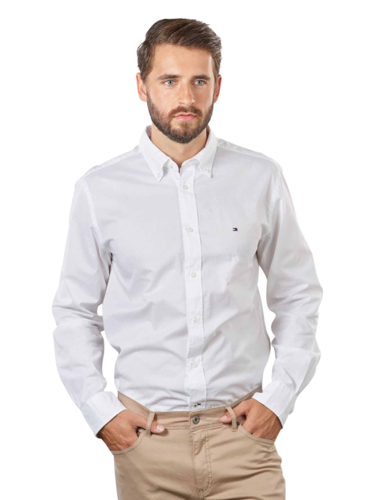 Tommy Hilfiger Core Flex Poplin Shirt Regular Fit Herren Hemd