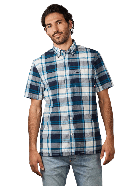 Tommy Hilfiger Cotton Shirt Short Sleeve Men's Shirt
