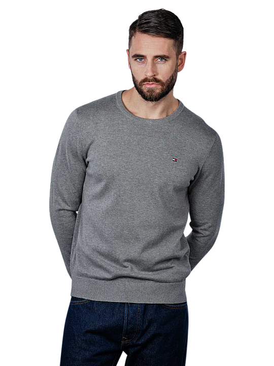 Tommy Hilfiger Essential Cotton Pullover Crew Neck Herren Pullover