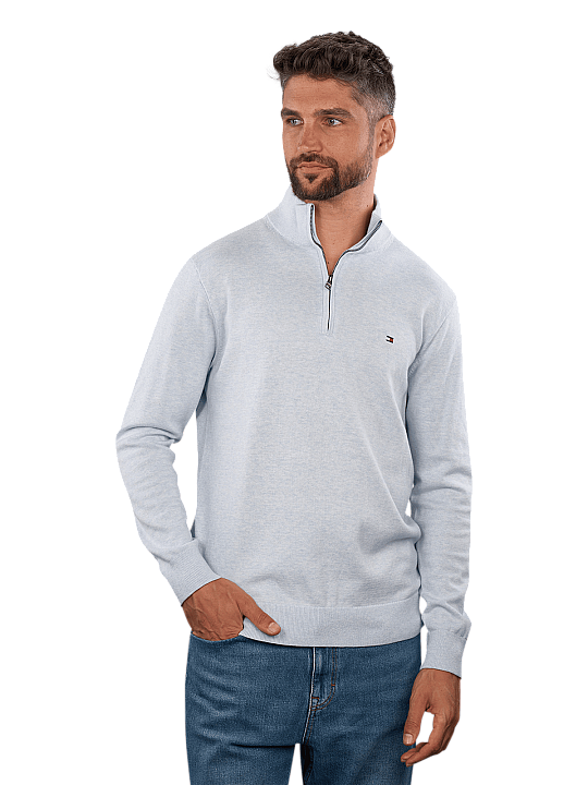 Tommy Hilfiger Essential Pullover Zip Mock Pullover Homme